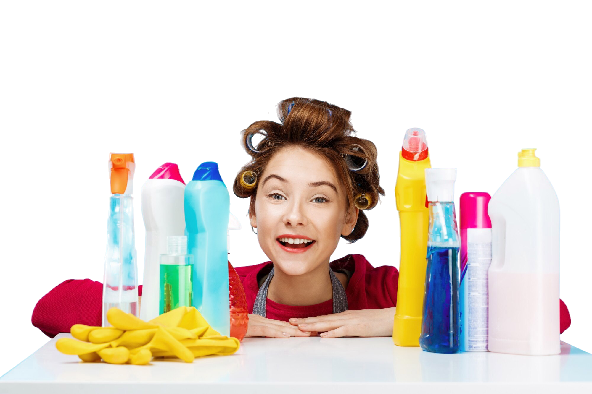 pretty-woman-with-cleaning-tools-smiles-looks-pleased